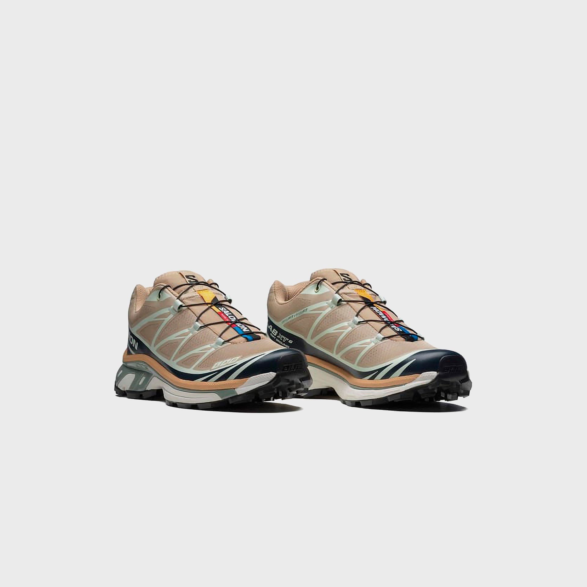 Salomon XT-6 - Oxford Tan / Carbon / Clearly Aqua