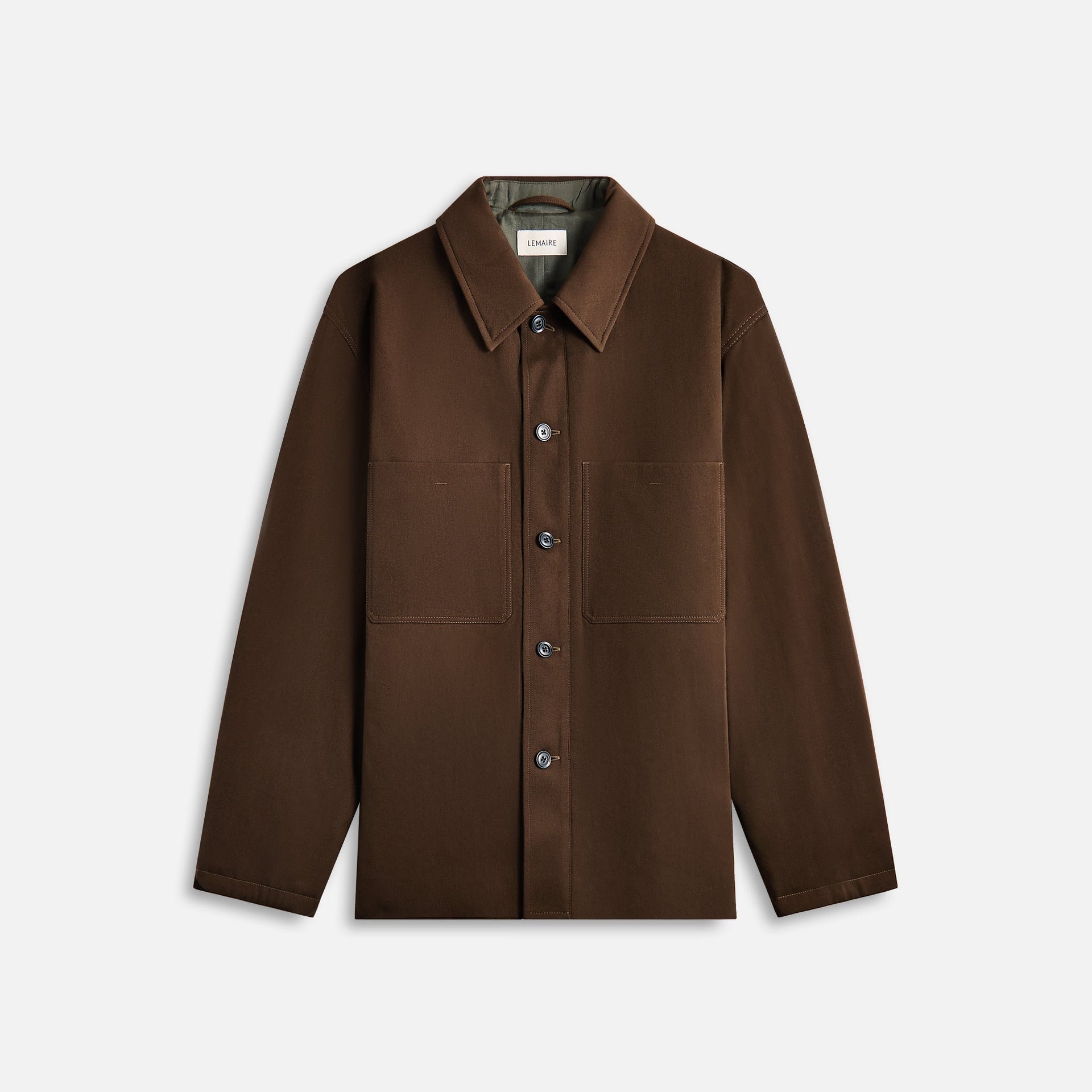 Lemaire Wadded Facing Blouson - Kobicha Brown