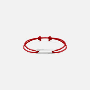 Le Gramme 1.7g Cord Bracelet - Red