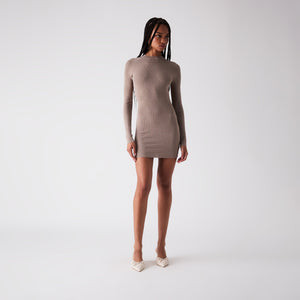 Kith Women Cassan Monogram Pointelle Dress - Wren