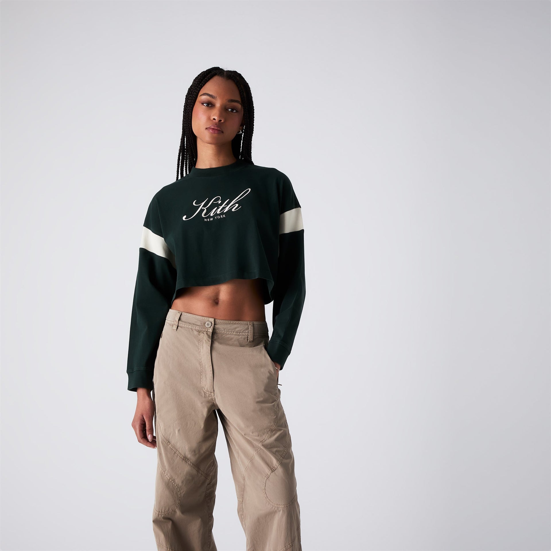 Kith Women Jasper Script Long Sleeve - Stadium