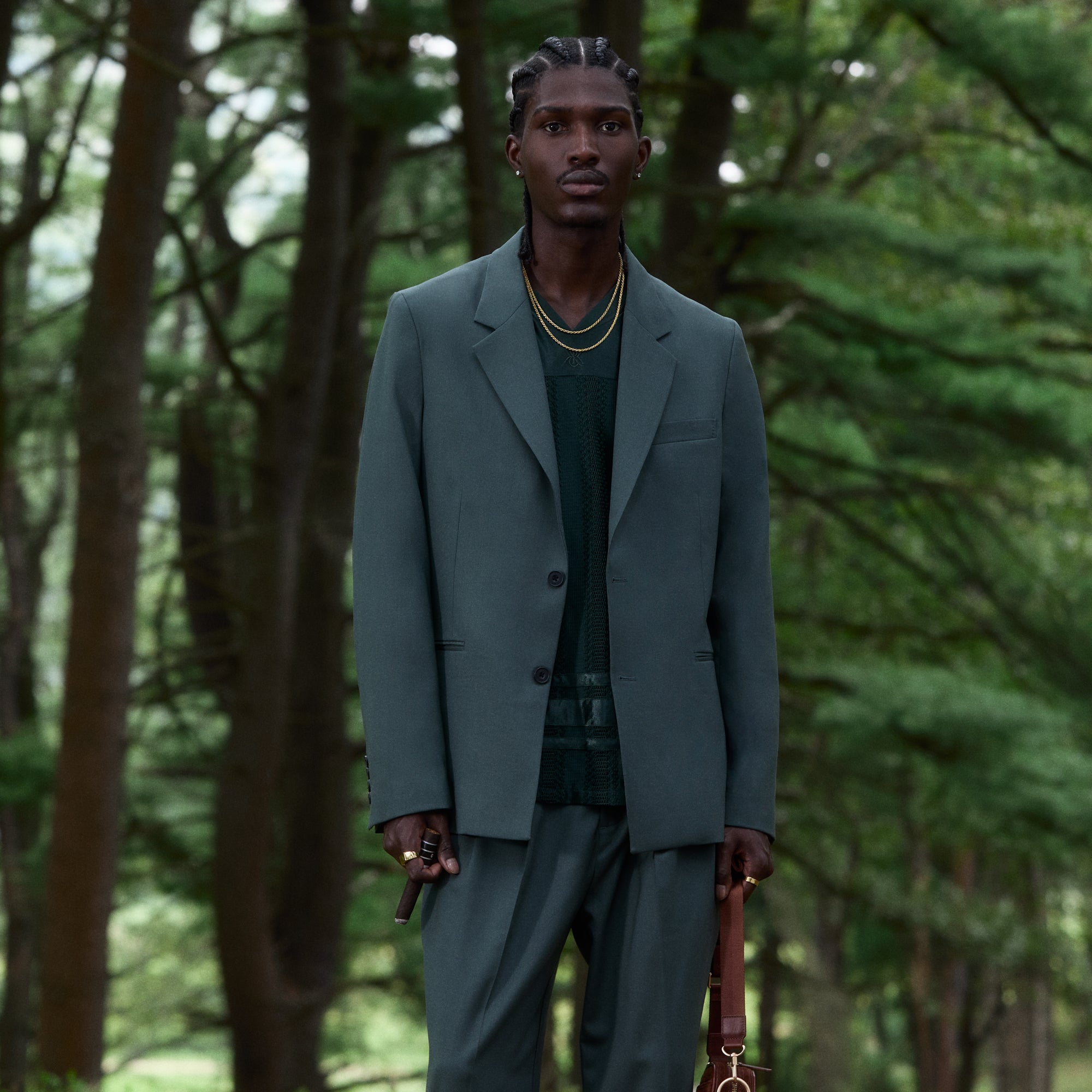 &Kin Gabardine Erik Blazer - Machine – Kith Canada