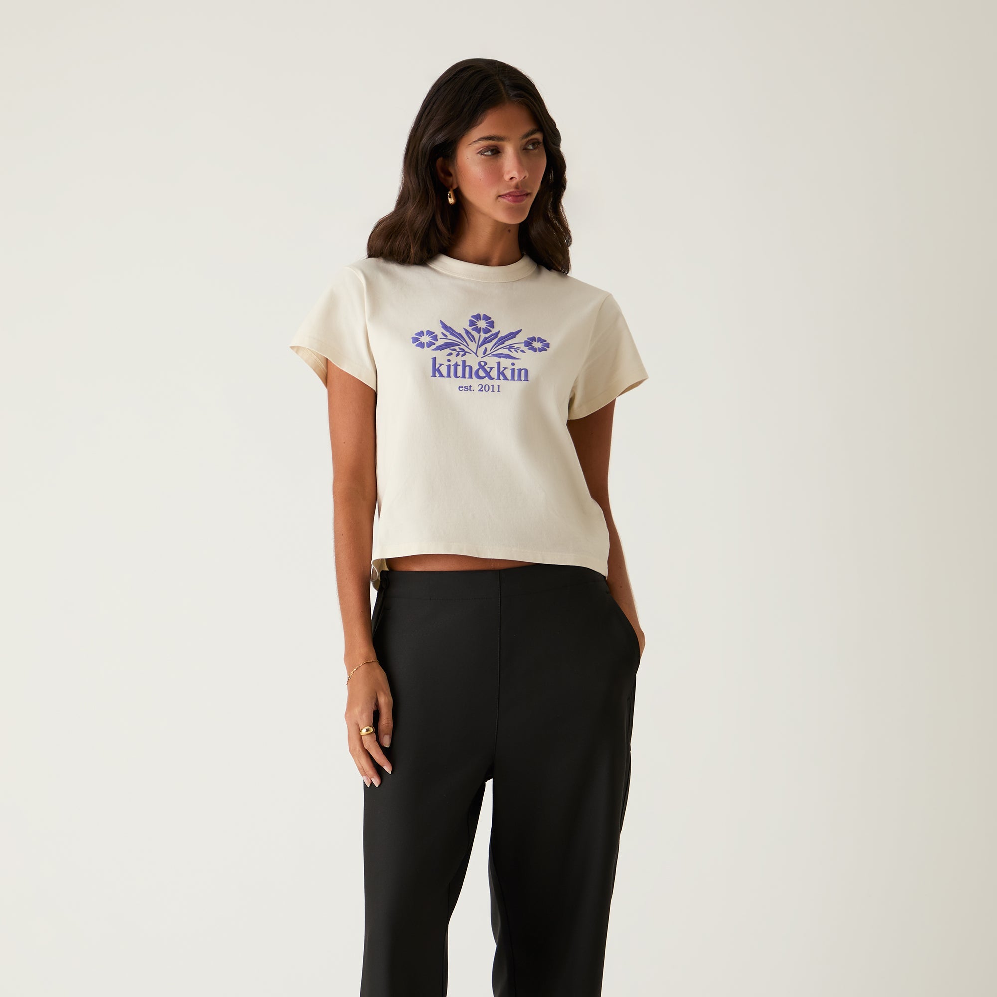 トップス Kith Women Mulberry Tee purple Kith Women Mulberry Vintage Tee - Nightshade – Kith Europe