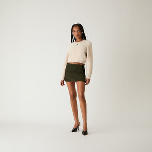 Kith Women Mica Mohair Crest Sweater - Stratus