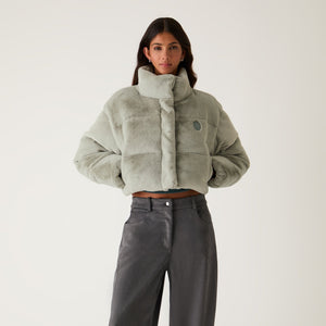 Kith Women Shae Cropped Fur Puffer - Palais