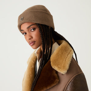 Kith Women Handtacked Enamel Charm Mia Beanie - Quicksand