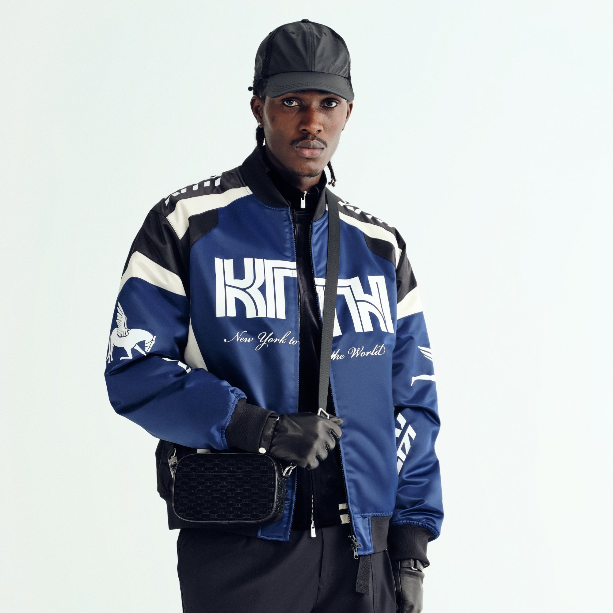 ウェア Kith for adidas Football Knit FullZip XL Kith for adidas Football Knit Full-Zip Jacket - Legend Ink