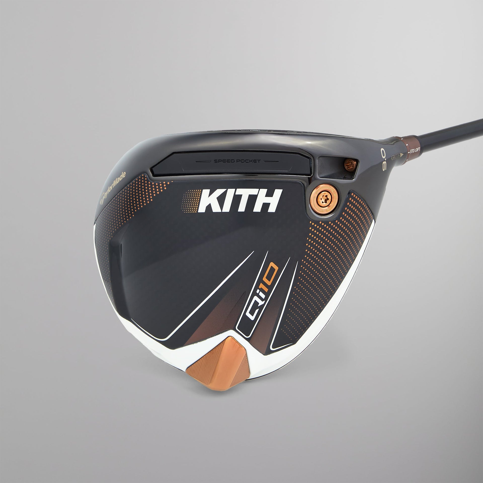 Kith for TaylorMade Qi10 Driver (9.0 Loft, Stiff) - Black