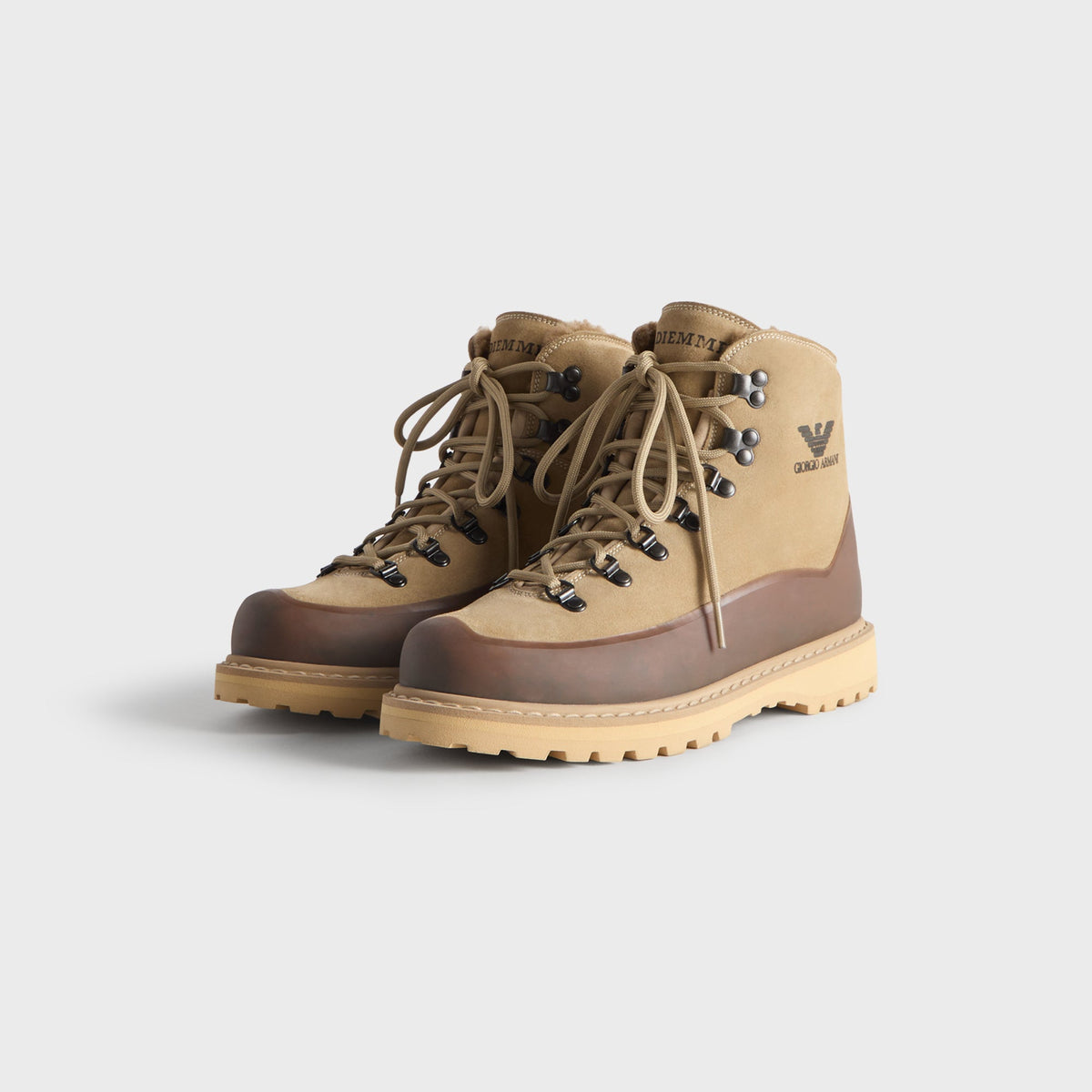 Giorgio Armani & Kith for Diemme Stefano Shearling - Sand