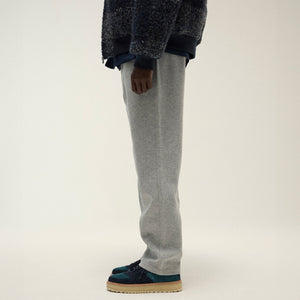 Kith Felted Jersey Lorimer Pant - Medium Heather Grey