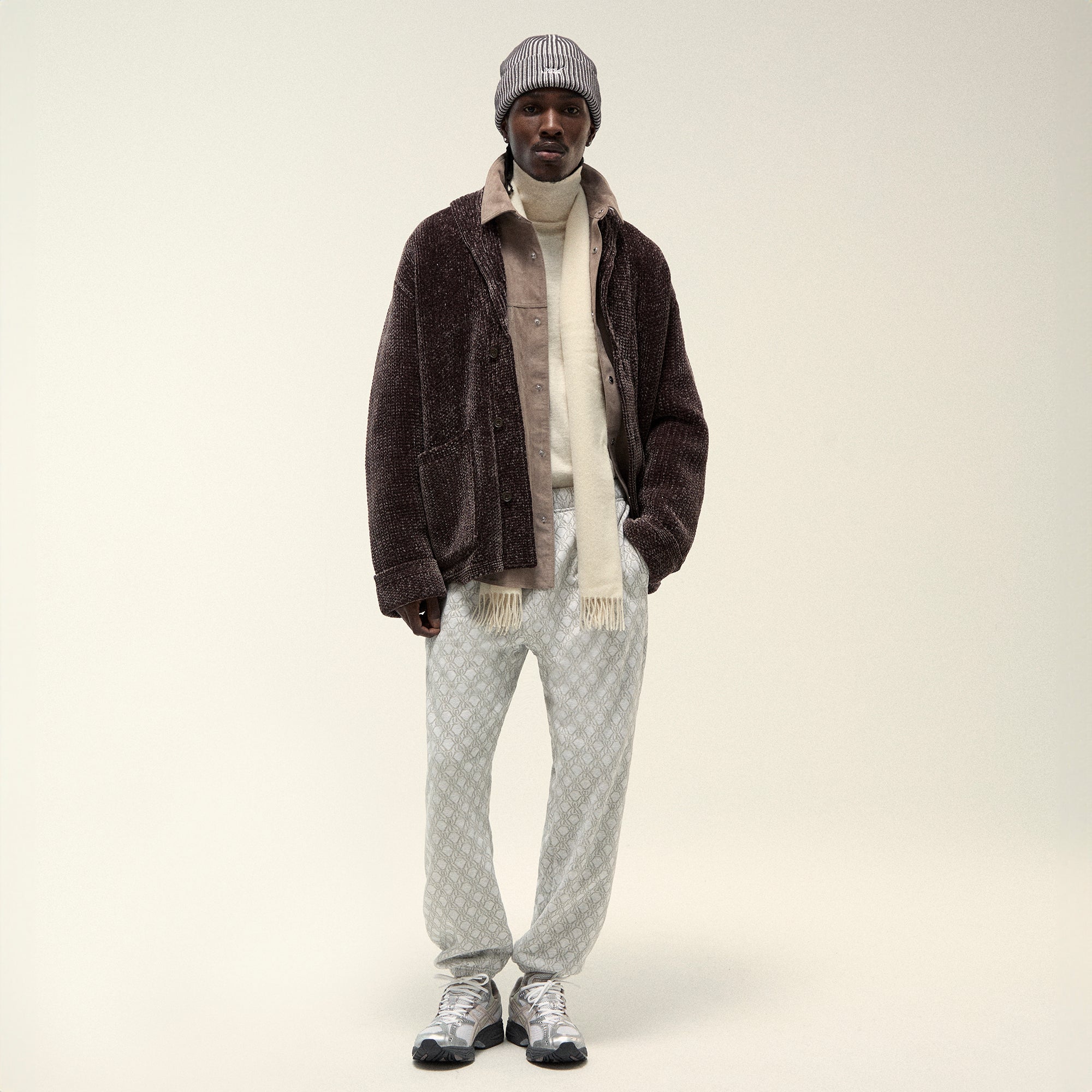 Kith Tweed Eric Quarter Zip Pullover - Black – Kith Canada Kith Tweed Eric Quarter Zip Pullover - Black – Kith Canada