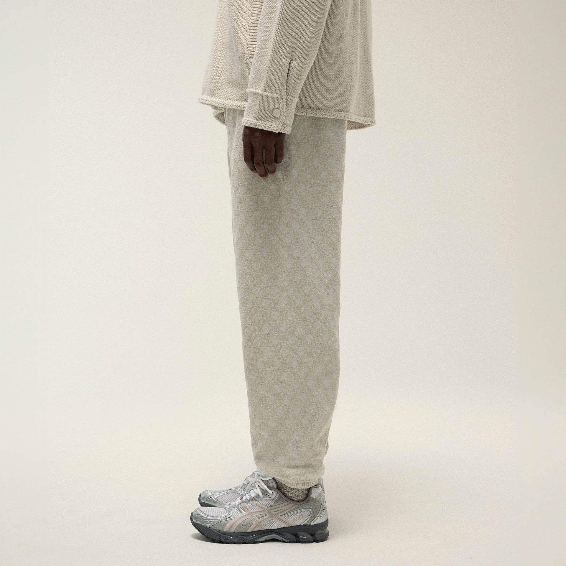 Kith Bonded Fleece Nelson Sweatpant - Sandy Heather