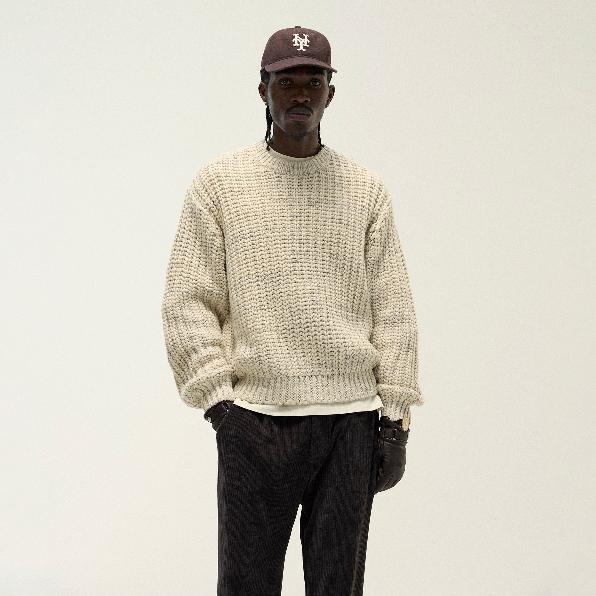 Kith Lyon Sweater - Snow – Kith Canada Kith Lyon Sweater - Snow – Kith Canada