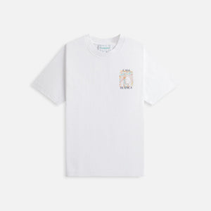 Casablanca Mushroom Goddess Printed Tee - White