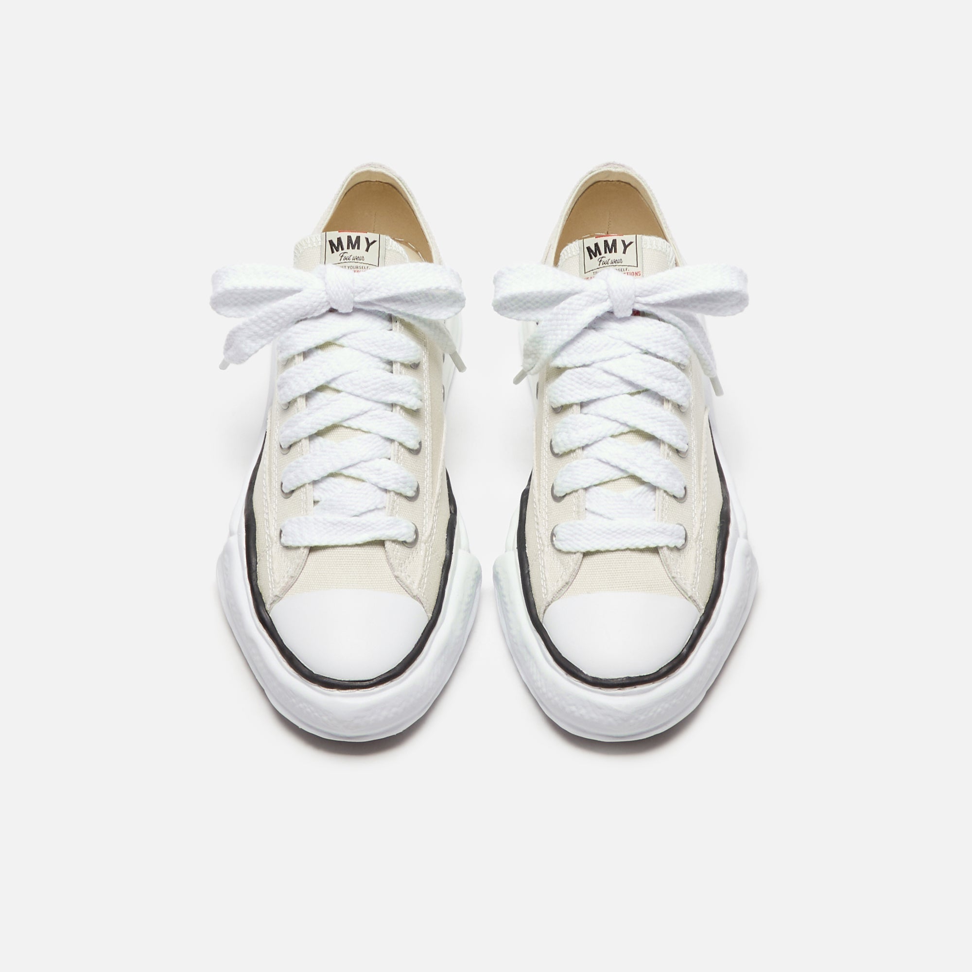 Mihara Yasuhiro Peterson Low OG Sole Canvas - White – Kith Canada