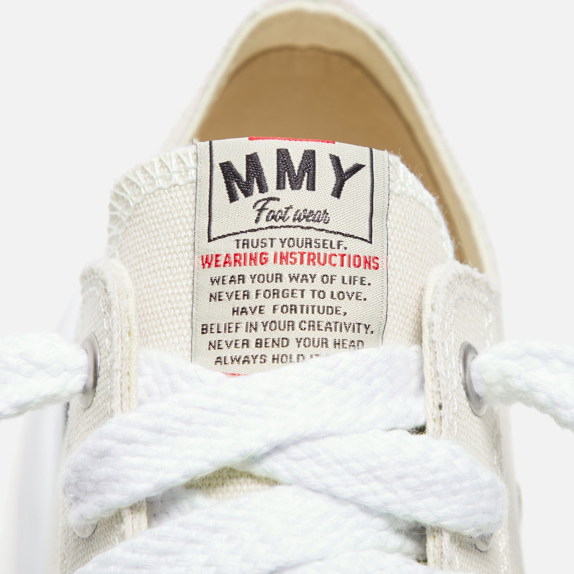 Mihara Yasuhiro Peterson Low OG Sole Canvas - White – Kith Canada