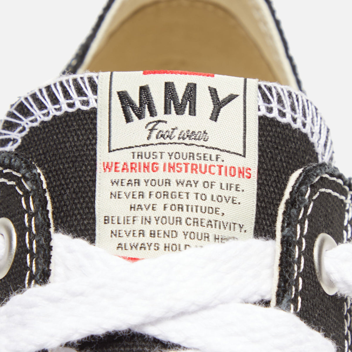 Maison MIHARA YASUHIRO Hank Low OG Sole - Black