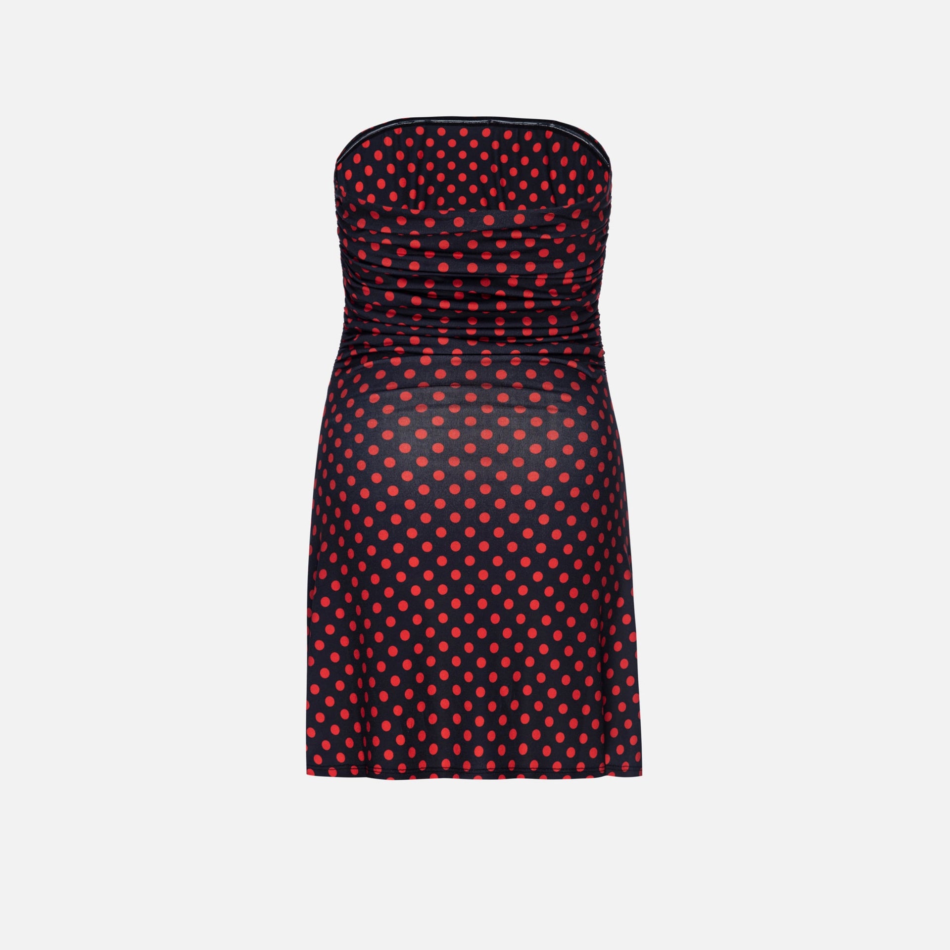 Miaou Alisha Polka Dot Dress - Black