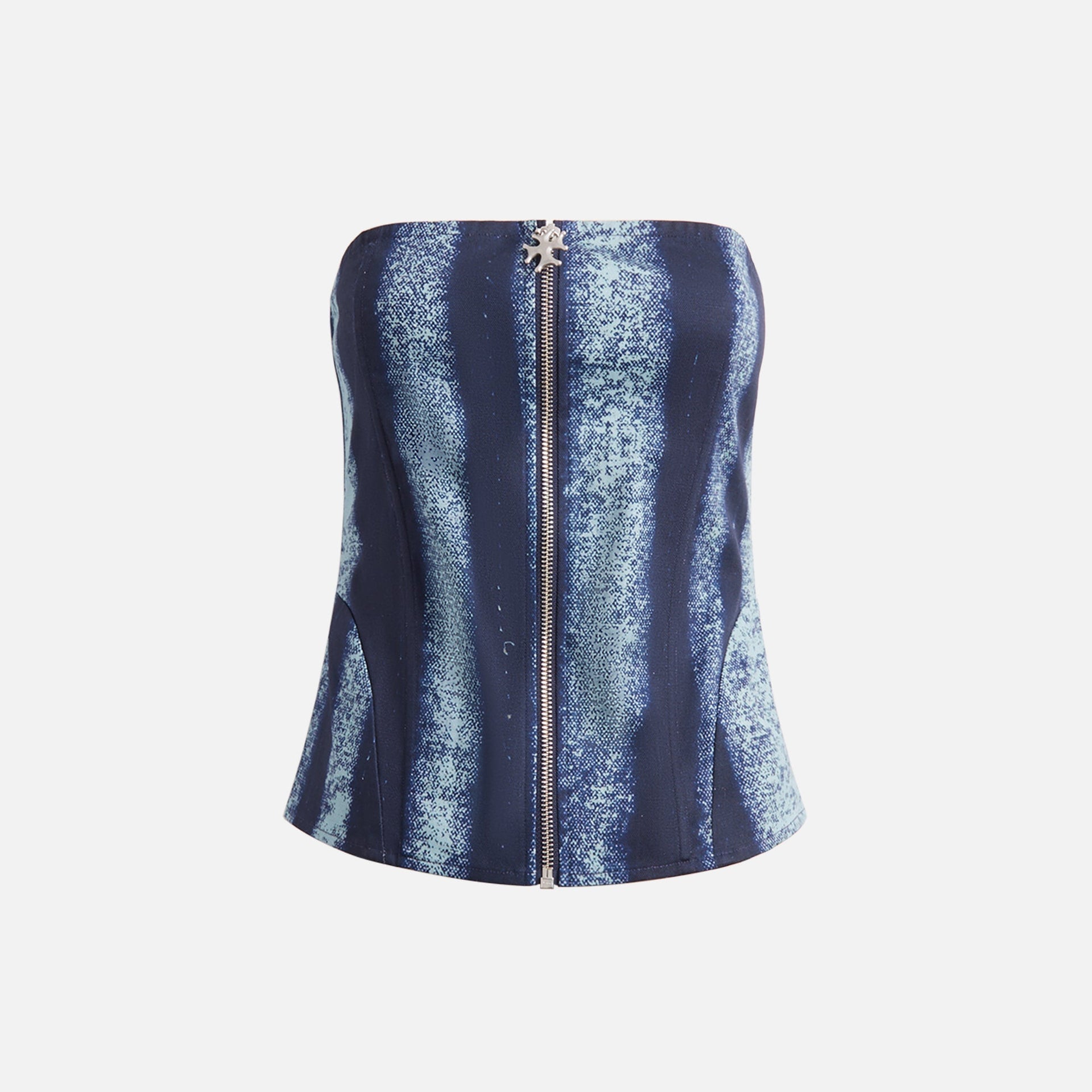 Miaou Riley Corset - Treading Blue