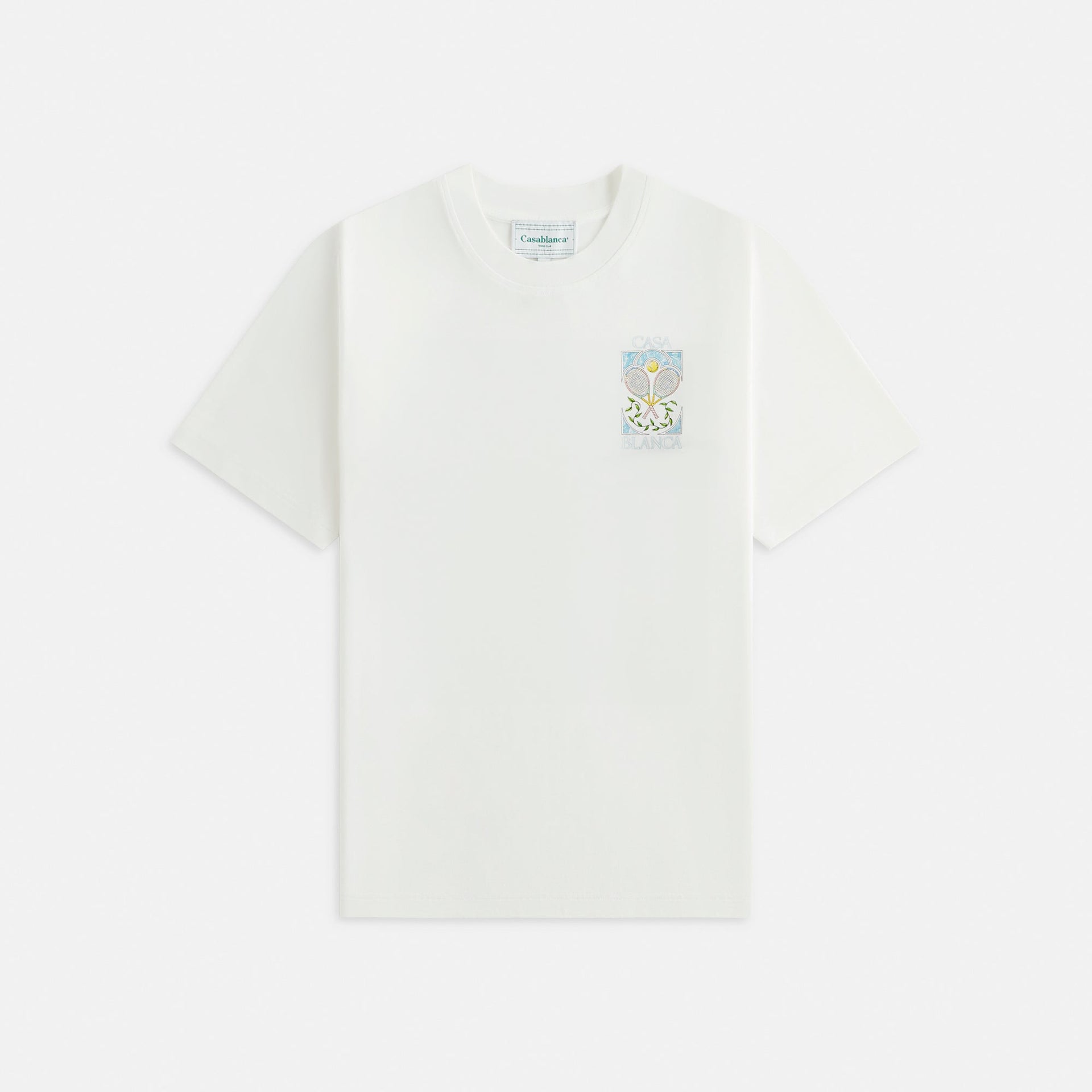 Casablanca Tennis Pastelle Tee - White