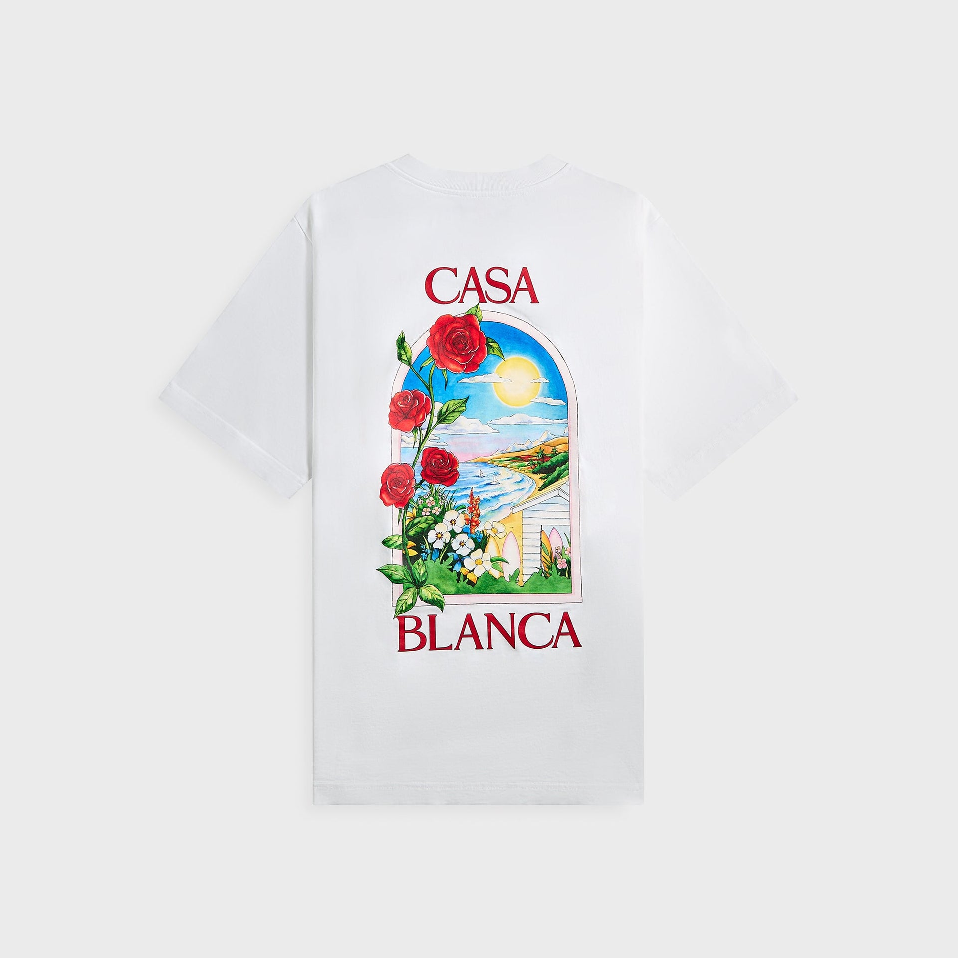 Casablanca La Days Printed Tee - White