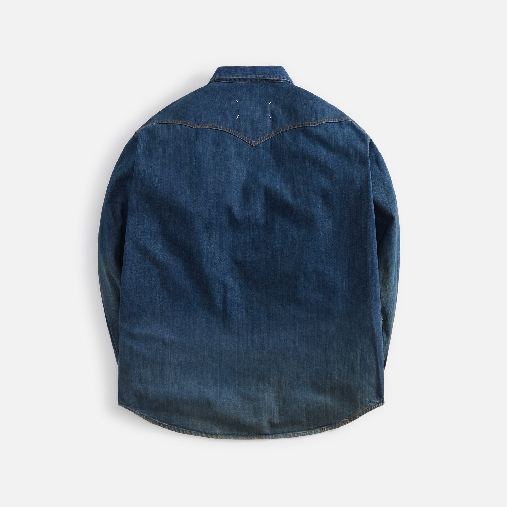 Maison Margiela Americana Wash Shirt - Blue