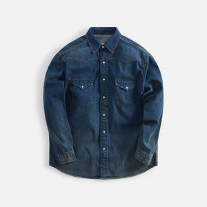 Maison Margiela Americana Wash Shirt - Blue