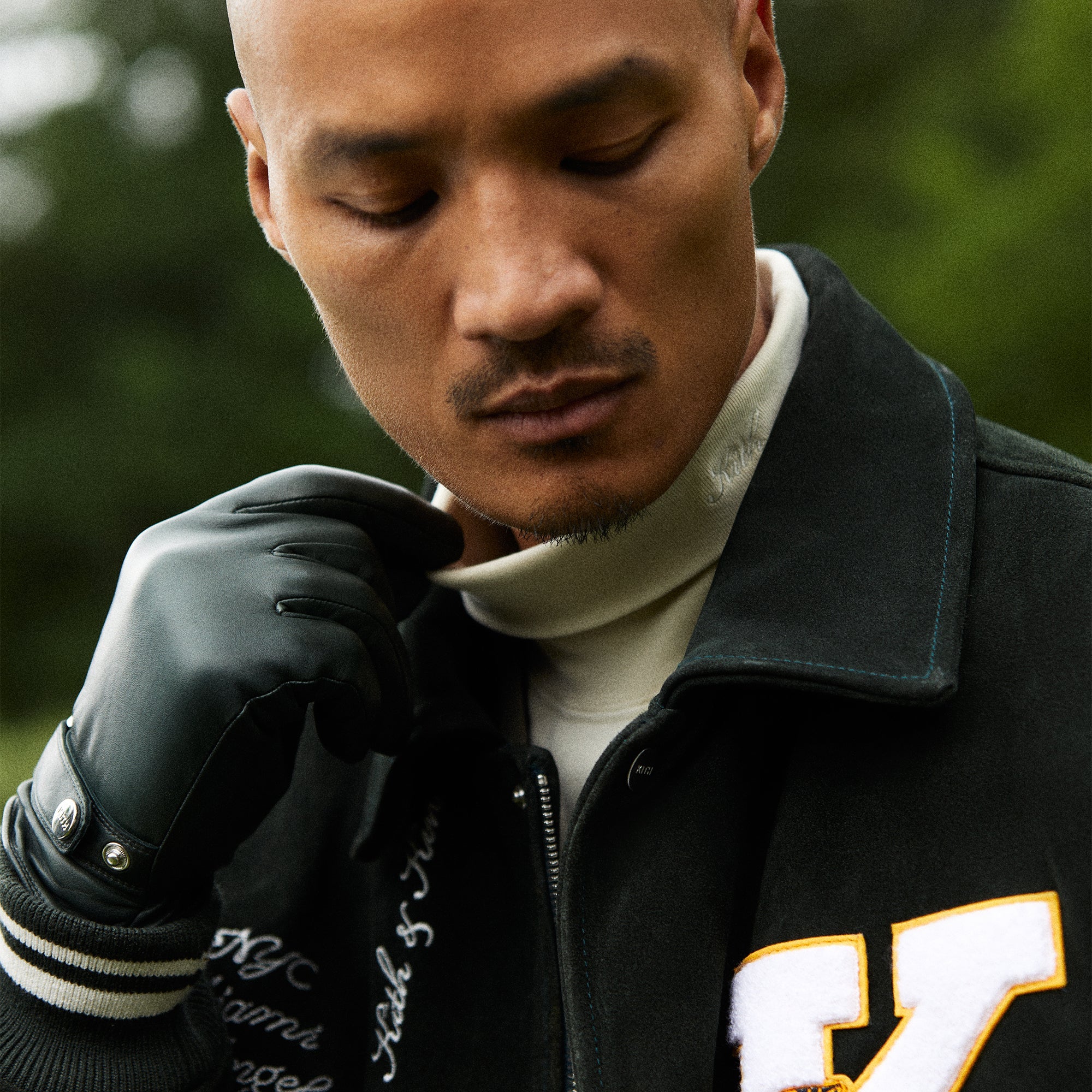 ジャケット・アウター KITH L/S CRINKLE NYLON JOHNSON CREWNECK Kith Kith L/S Crinkle Nylon Johnson Crewneck Size M | Grailed