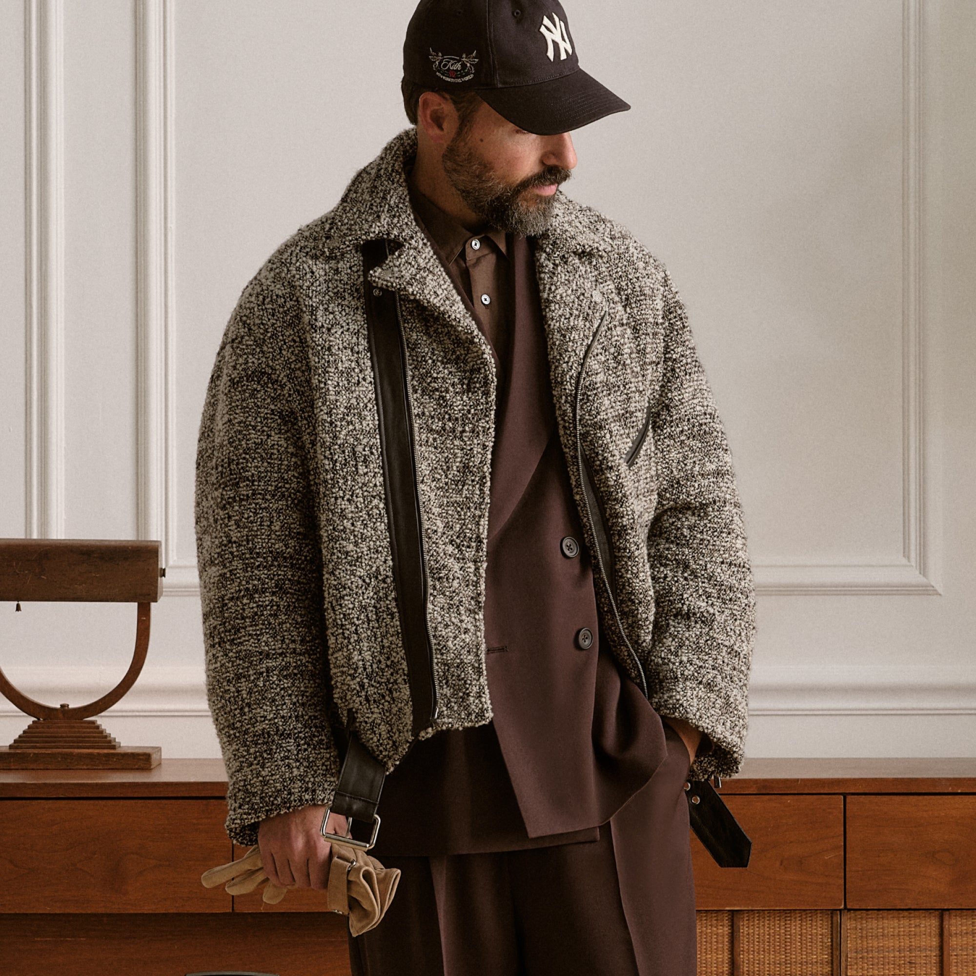 Kith for adidas Football Knit Full-Zip Jacket - Legend Ink – Kith