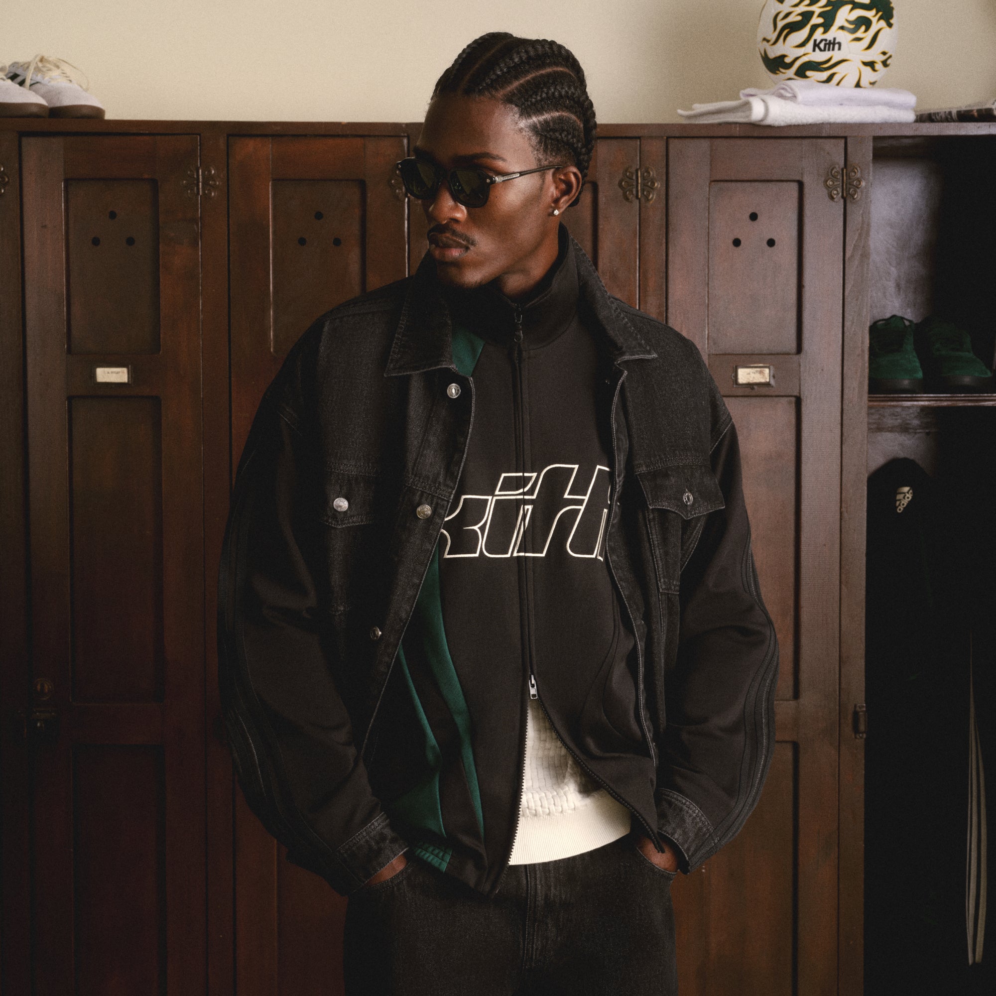 Kith Centre Denim Jacket - Light Indigo – Kith Canada