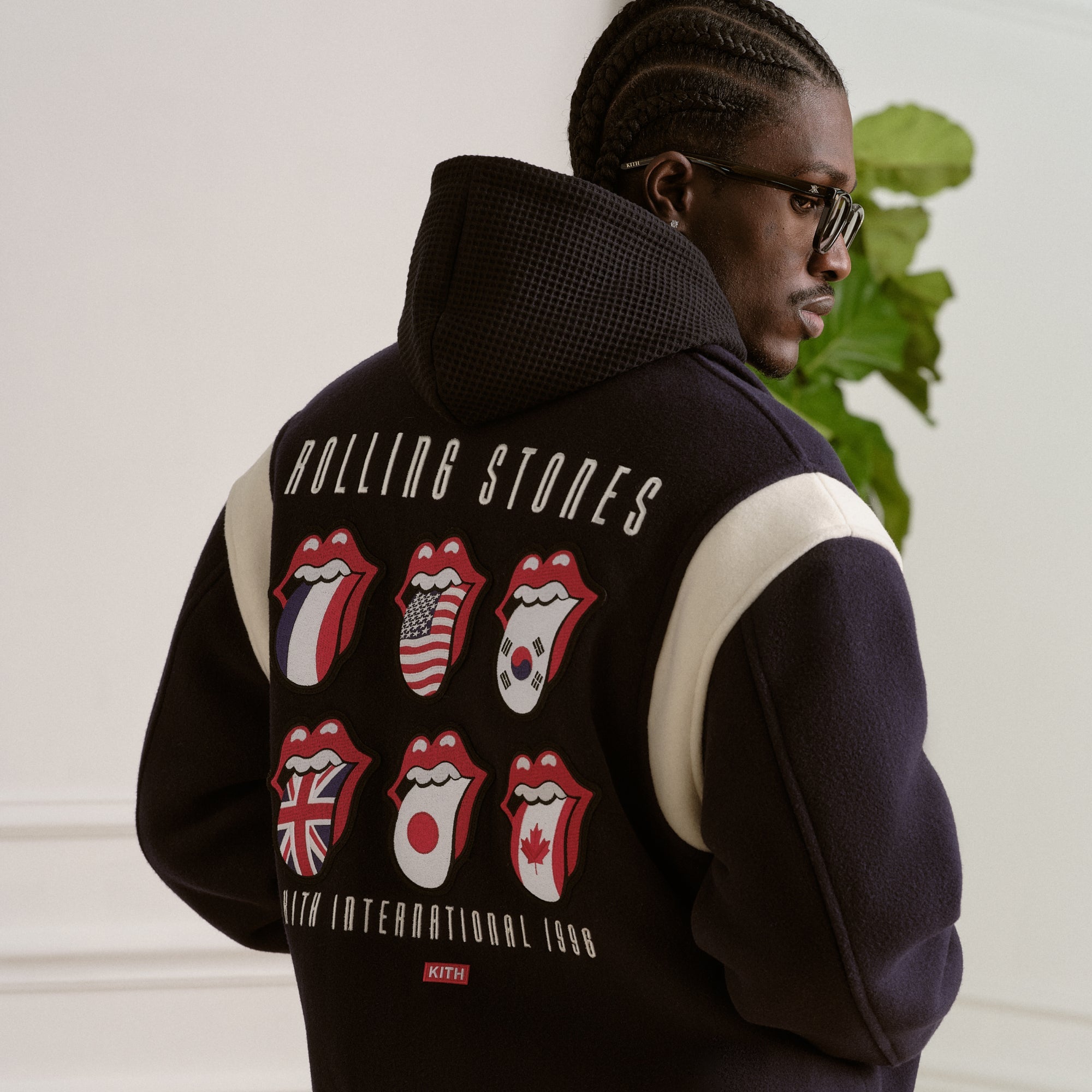 Kith Micro Waffle Drew Polo - Nocturnal – Kith Canada