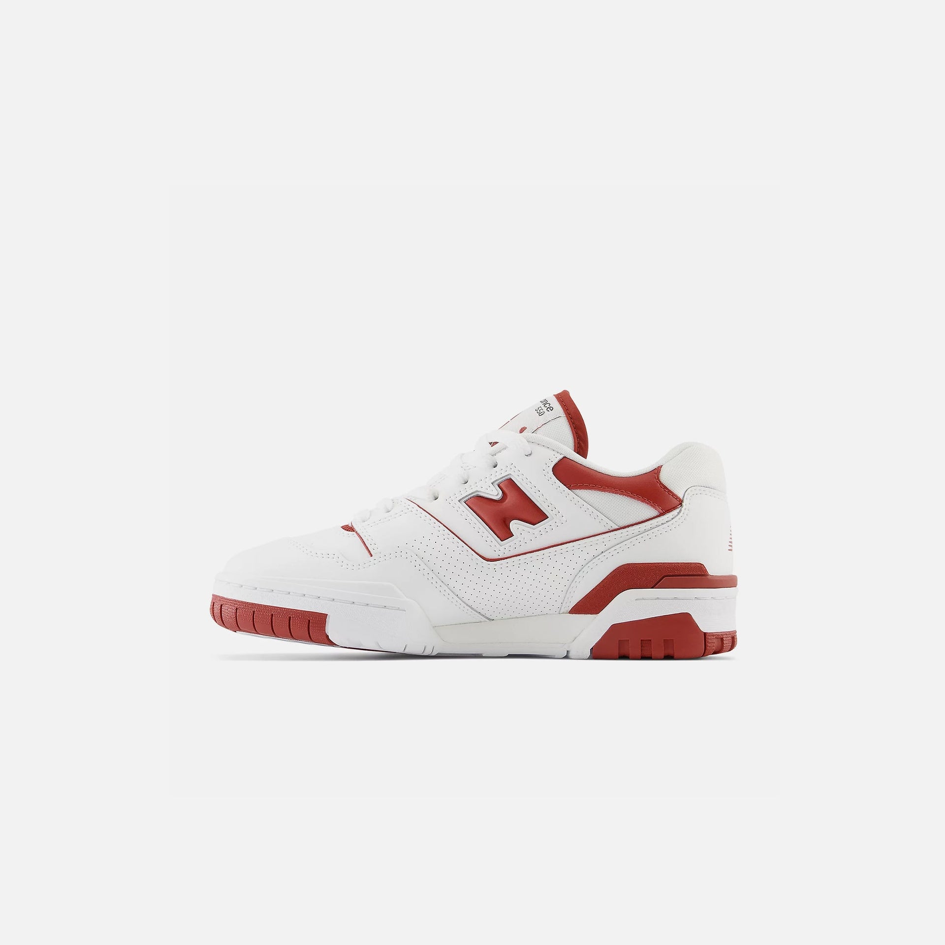 New Balance WMNS 550 - White / Brick Red