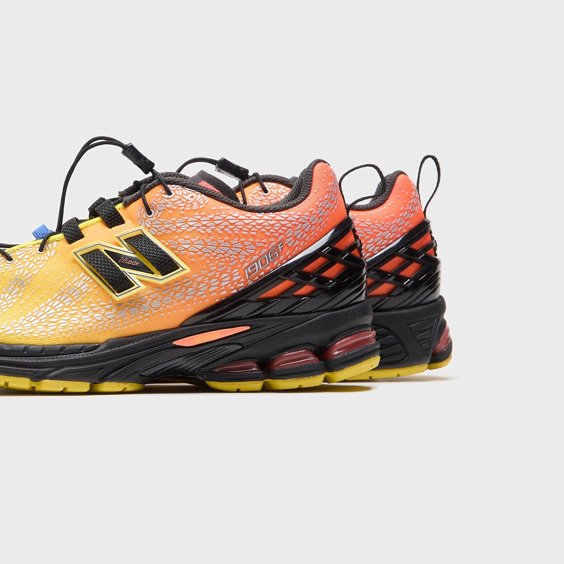 New Balance 1906F - Punch Yellow / Tangerine Heat / Black