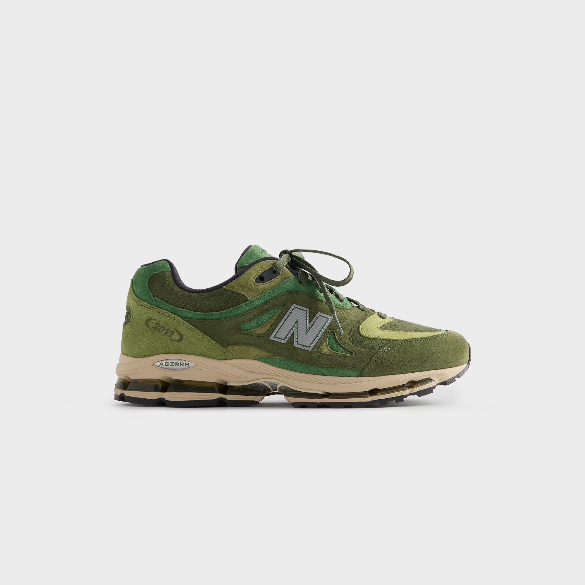 靴 KITH New Balance 2011 Juniper Green 26.5 Ronnie Fieg & New Balance 2011 - Juniper / Bronze Green – Kith Canada