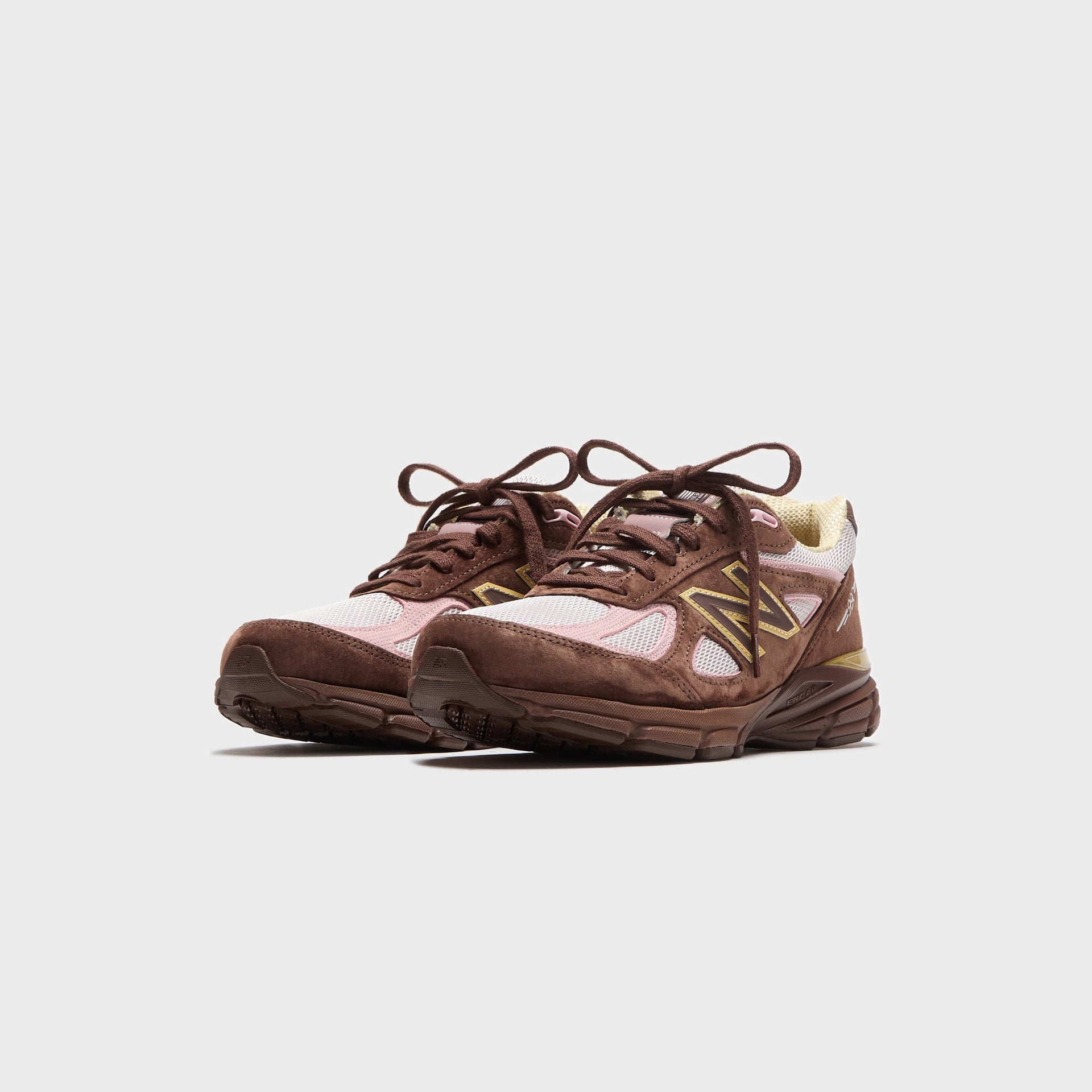 New Balance Made in USA 990v4 - Pumpernickel / Pink Chalk / Alabaster