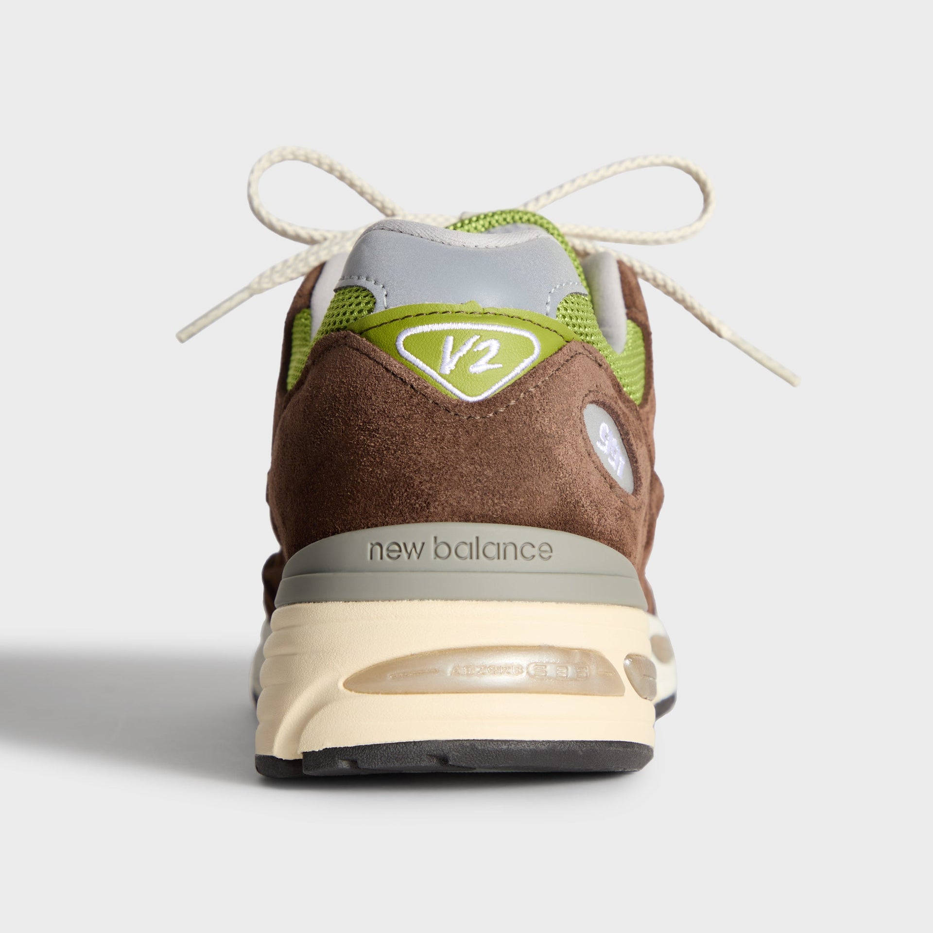Kith & Daniëlle Cathari | New Balance Made in UK 991V2 "Reverse" - Chocolate Brown / Pistachio