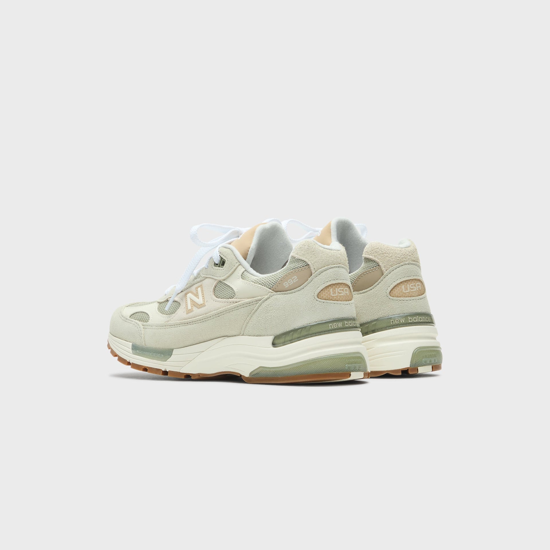 New Balance Made in USA 992 - Olivine / Incense / Raw Cashew