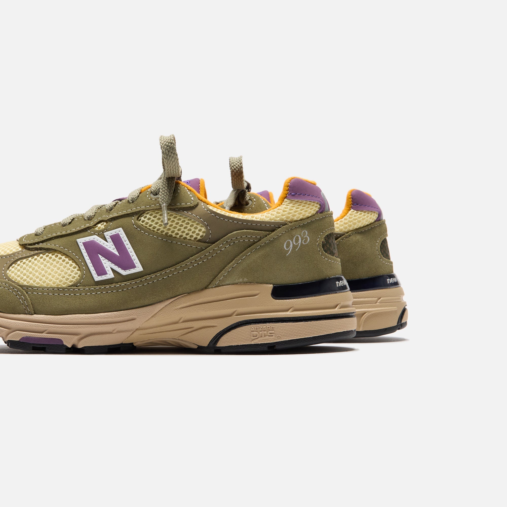 New Balance Made in USA 993 - Olive Leaf / Maize – Kith Canada