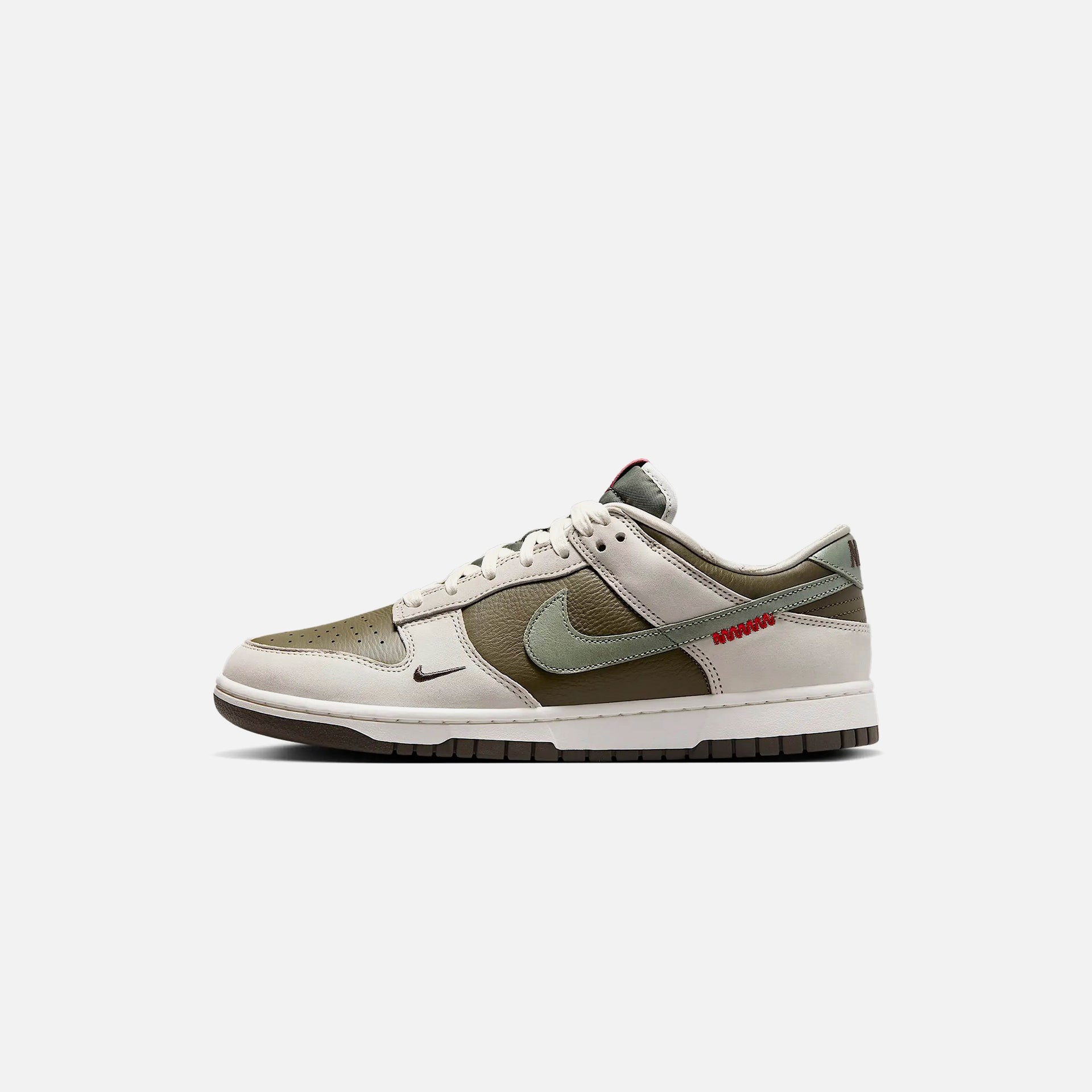 Nike Dunk Low Retro - Medium Olive / Jade Horizon / Sail / Ironstone