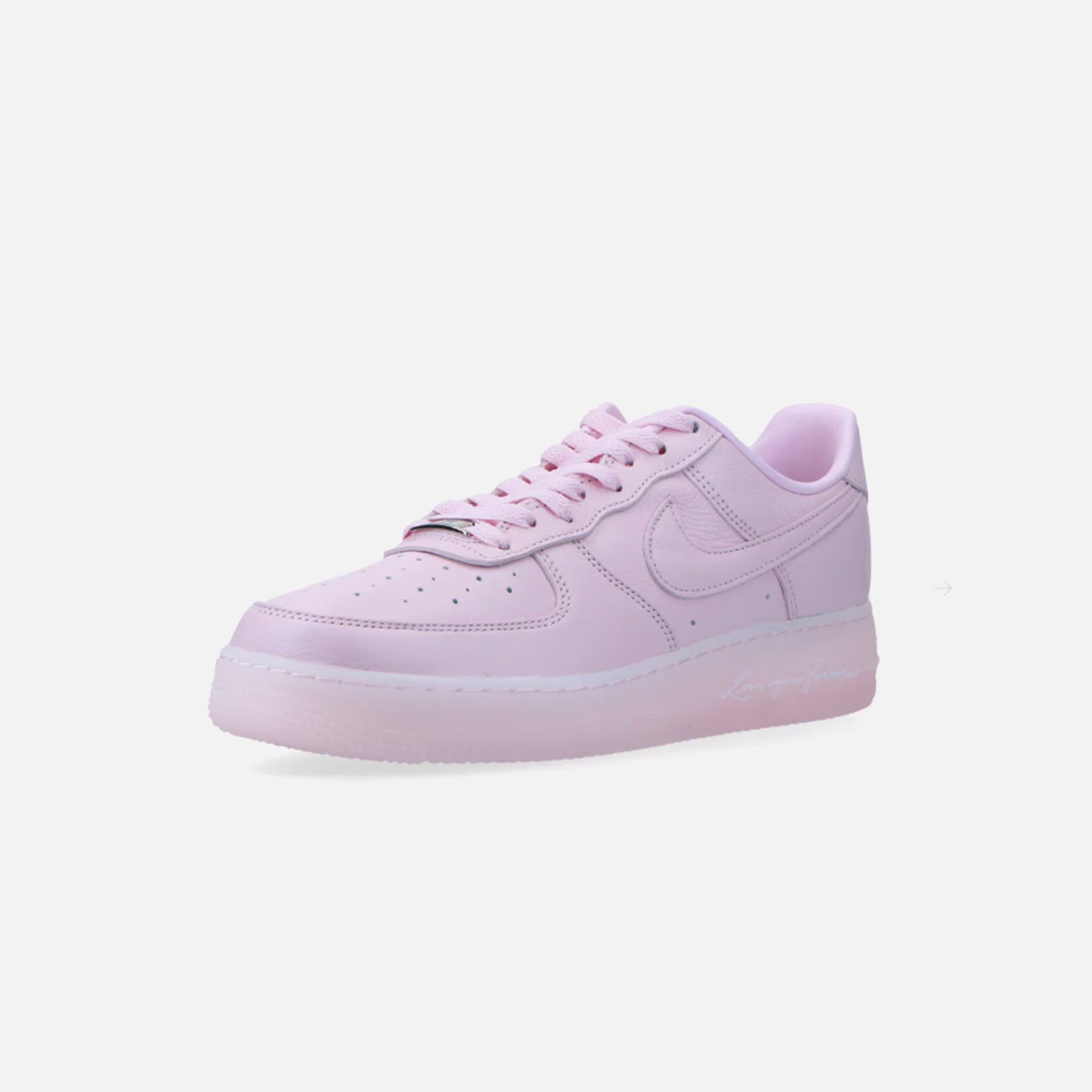 Nike x NOCTA Air Force 1 Low - Pink Foam / Cobalt Tint / Metallic Silver