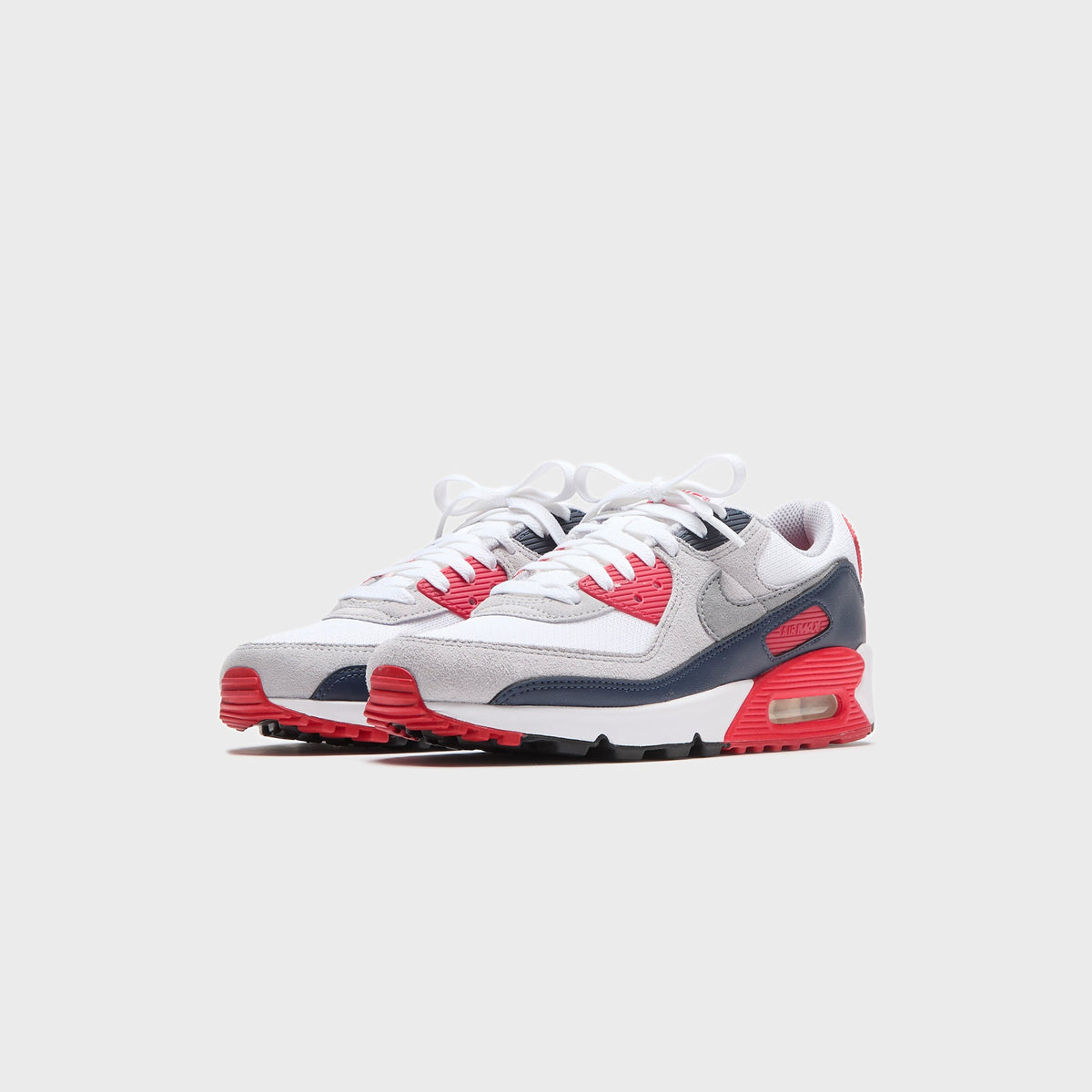 Nike Air Max 90 - White / Cool Grey / University Red