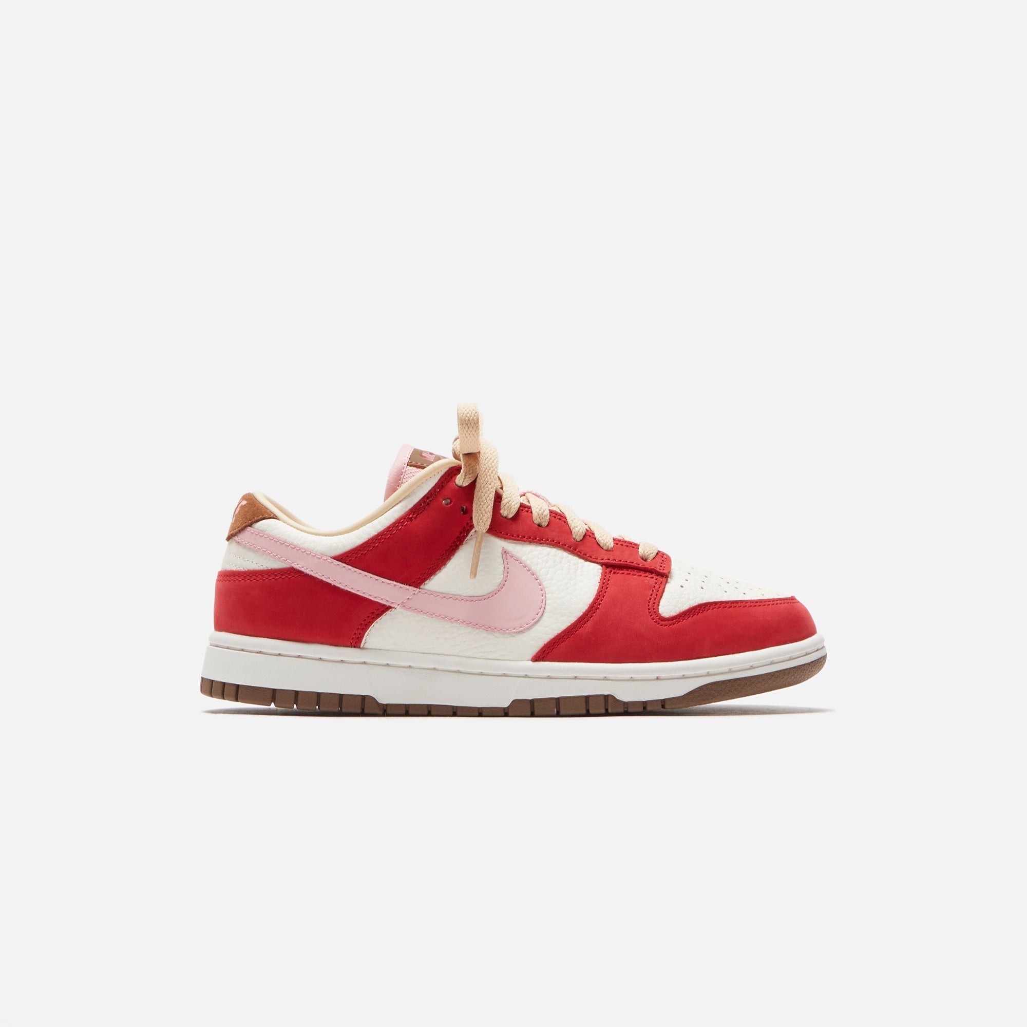 Nike WMNS Dunk Low Retro Premium - Sport Red / Sheen / Sail