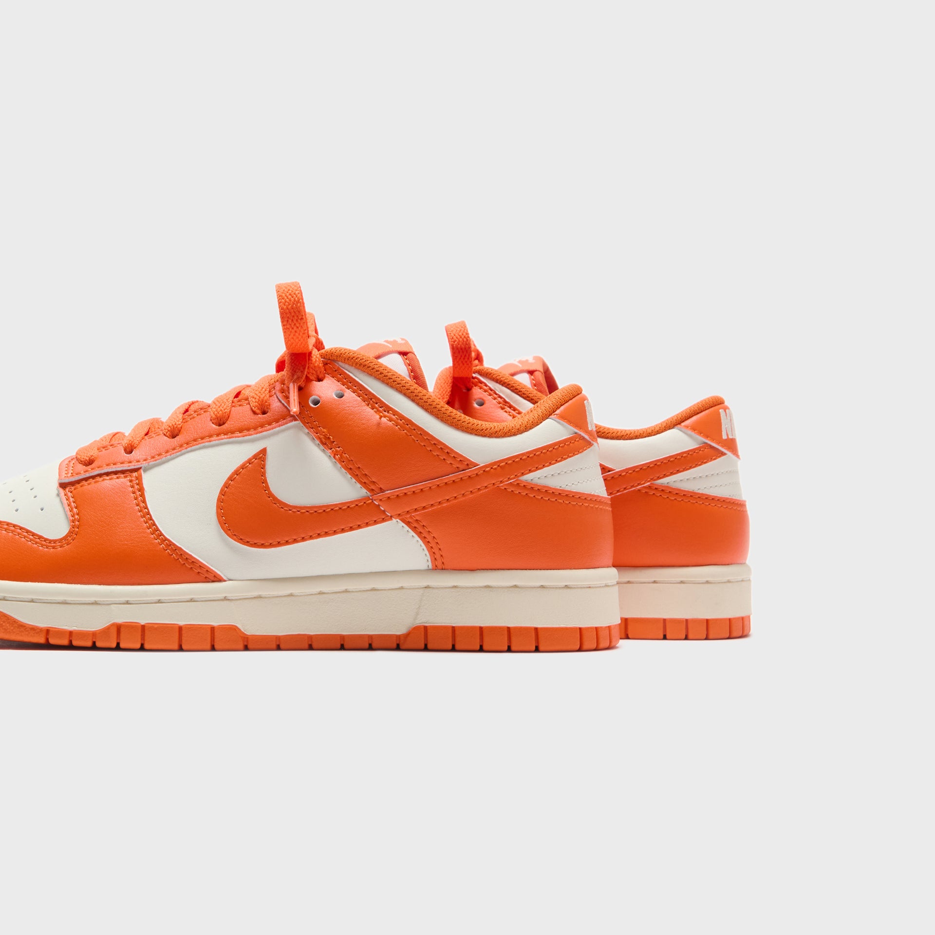 Nike Dunk Low Retro - Pale Ivory / Safety Orange