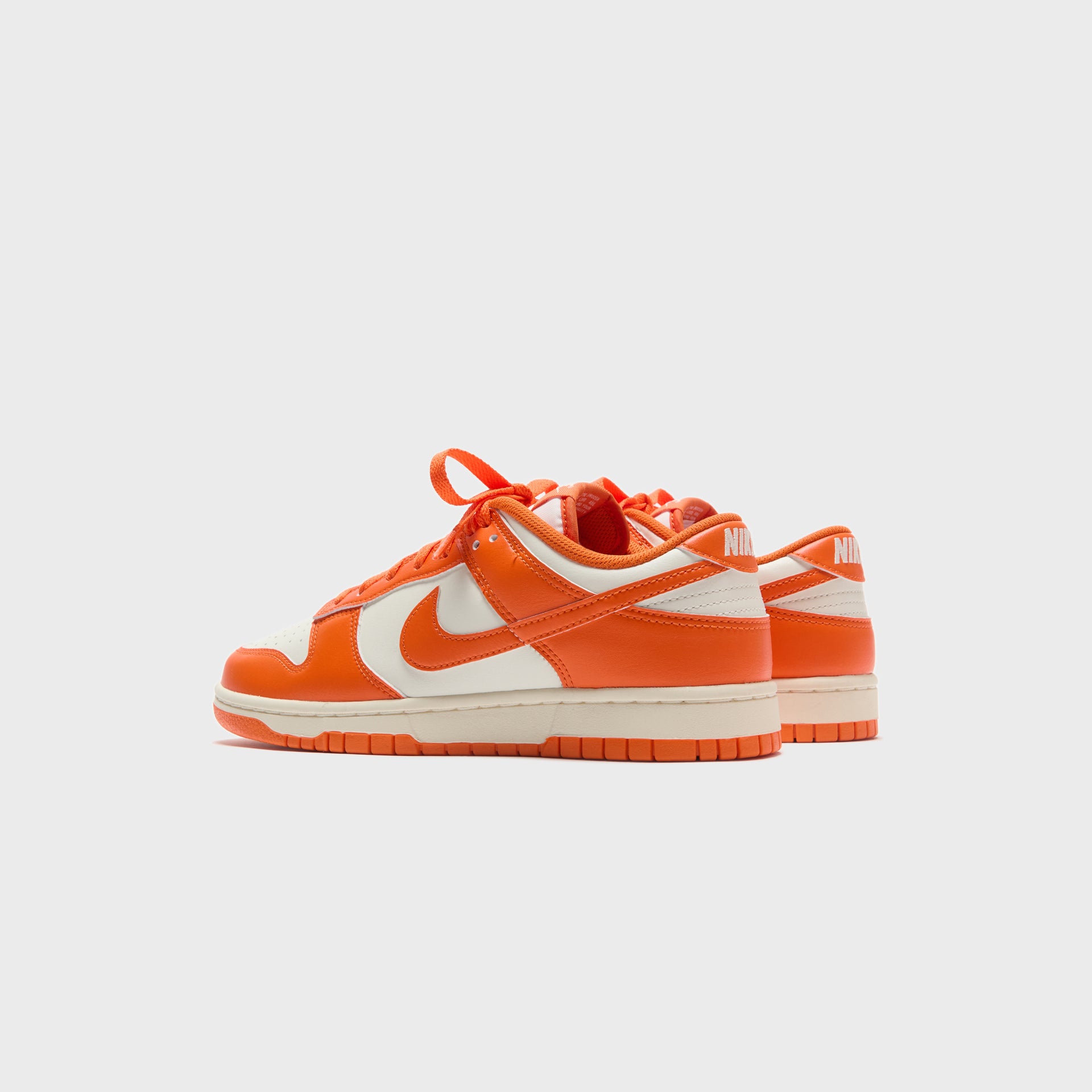 Nike Dunk Low Retro - Pale Ivory / Safety Orange