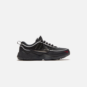 Nike Air Zoom Spiridon SP - Black / Metallic Silver / Sport Red