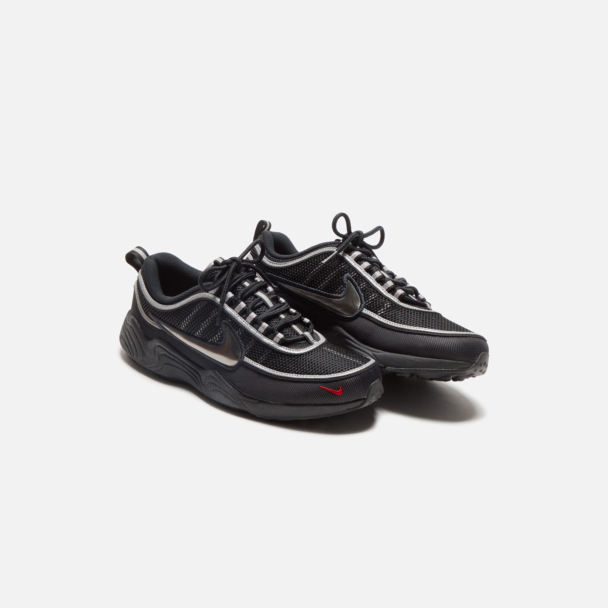 air zoom spiridon black bright crimson