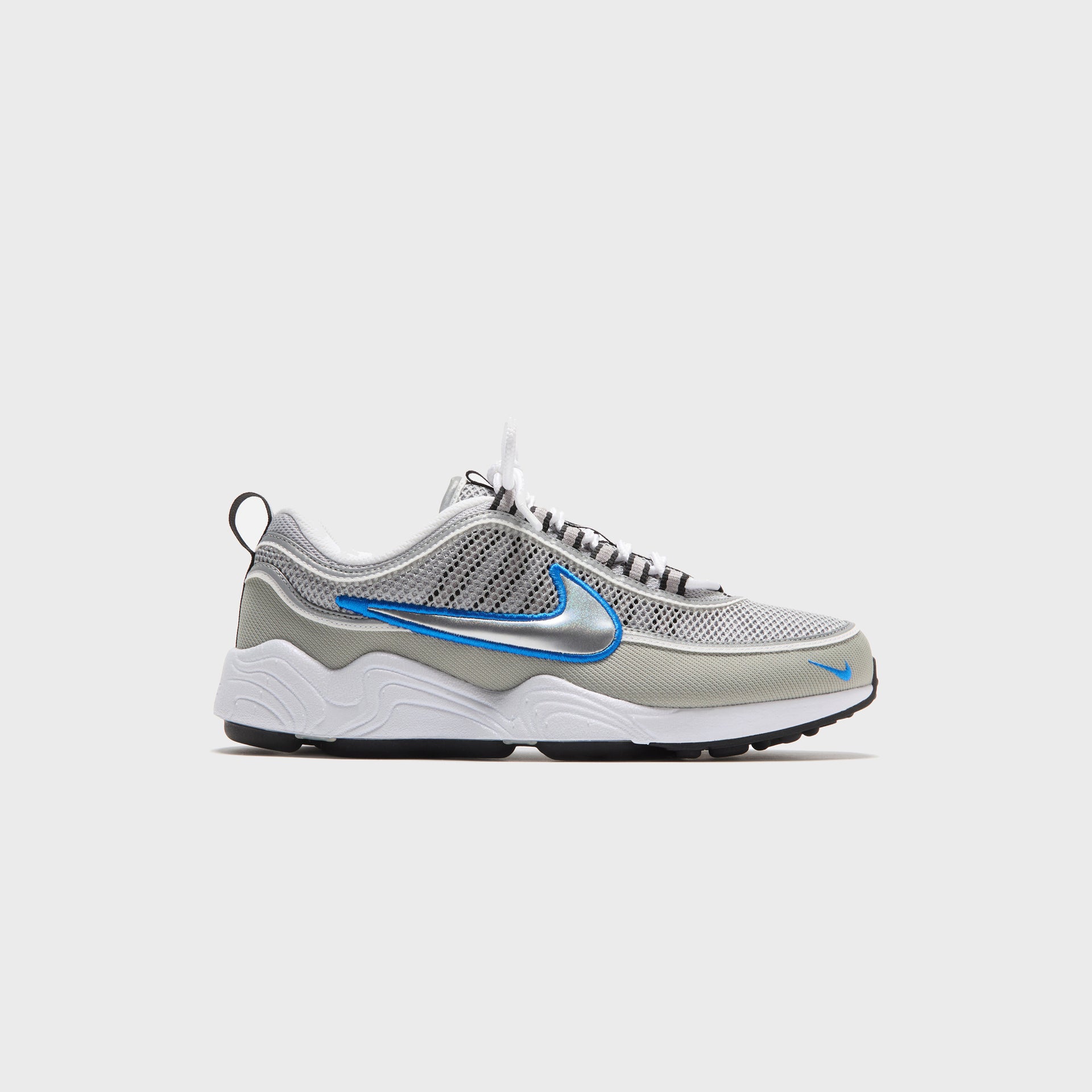 Nike Air Zoom Spiridon - Metallic Silver / Signal Blue