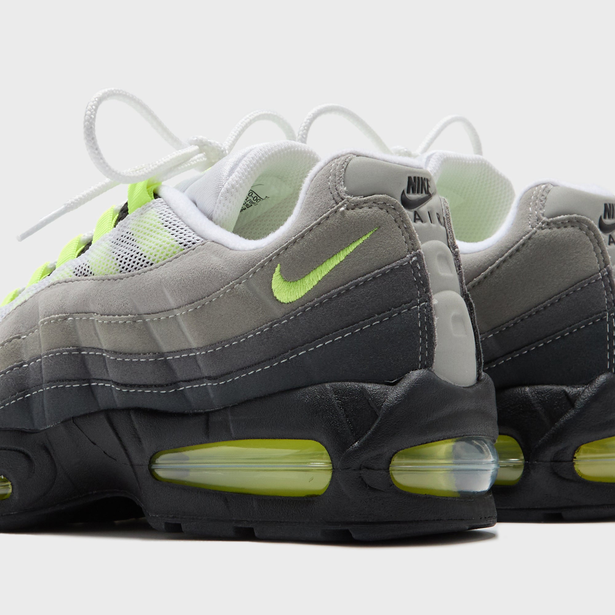 Nike Air Max 95 OG - Black / Neon Yellow / Light Graphite – Kith