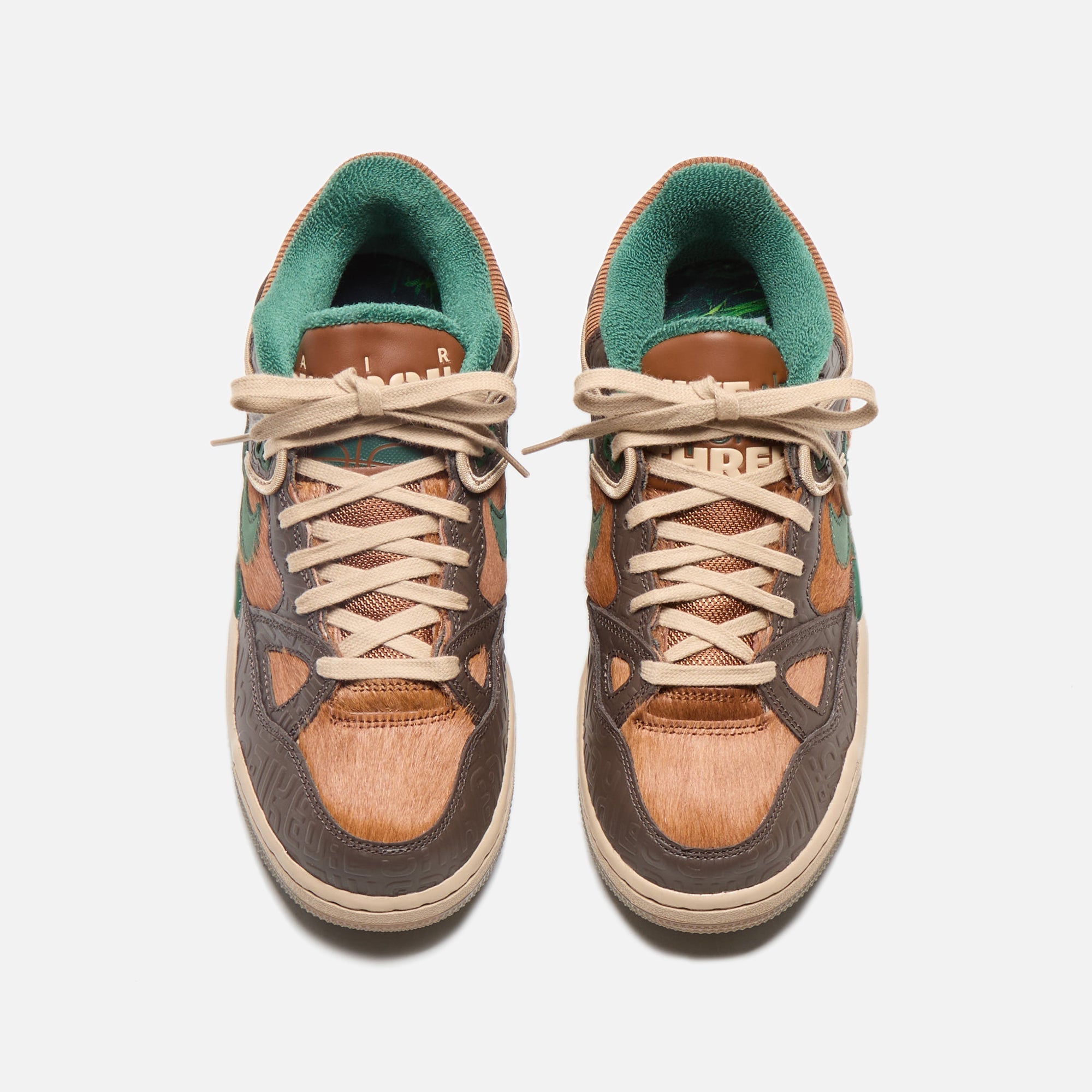 Nike x Nigo Air Force 3 Low - Baroque Brown / Fire / Hemp Nike x Nigo Air Force 3 Low - Baroque Brown / Fire / Hemp