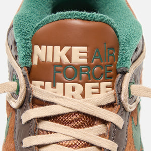 Nike x Nigo Air Force 3 Low - Baroque Brown / Fire / Hemp / Pecan